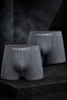Men's Comfortable Flexible Seamless 2-Piece Gray Boxer