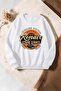 Unisex Gasoline Printed Crew Neck Sweatshirt - 2