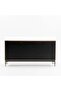 Ruwa Sideboard With 3 Door - Natural Black - 6