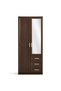 Malmo 2 Door Wardrobe Brown - 8