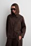 Gabardine Era Jacket Bitter Brown