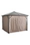 Alvero Gazebo 300x300x270 Cm - Brown - 2