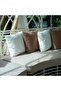 Velora Gazebo 4 Dia With Corner Sofa Set And Coffee Table - White - 7