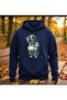 Women's Men's Unisex Fat Cat Printed Hooded Oversized Sweatshirt