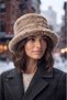 Women's Winter Plush Bucket Hat Soft Furry Hat Mink - 5