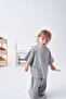Unisex Kids Oversize Basic Set Pastel Gray - 6