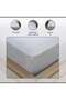 Indulgence Fitted Sheet 120x200+33cm - Grey Dawn - 5