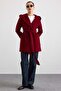 Torba Pocketed Hooded Short Coat Fes 3185 - 5