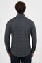 Checkered Slim Fit Classic Collar Lumberjack Long Sleeve Men's Shirt Khaki - 27155.26K - 4