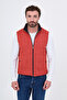 Straight Slim Fit Stand Collar Double-Sided Zipper Men's Vest Navy Blue - 40967.26K - 5