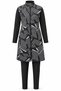 Parachute Patterned Fully Covered Hijab Swimsuit 03 Black03 - 2