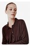 Thin Knit Brown Polo Knitwear - 4