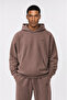 Men's Basic Oversize Hoodie Cocoa