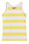 2-Piece Boys' Undershirts Yellow and White Striped, Front and Back Printed Undershirts, Jet Airplane Printed Cotton Boys' Undershirts, Cotton 2-Piece Underwear, Gift Undershirt Set, Boys' Underwear Atlet-23-Sb - 6