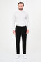 Corduroy Slim Fit Jogger Velvet Men's Trousers Black - 38389.26K - 3