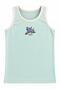 2-Piece Boys' Undershirts in Nile Green, Front and Back Printed Undershirts, Jet Airplane Printed Cotton Boys' Undershirts, Cotton 2-Piece Underwear, Gift Undershirt Set, Boys' Underwear Atlet-23-Ny - 5