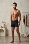Men's Casual Comfort Daily 3-Piece Black Boxer - 5