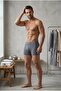 Men's Casual Comfort Daily 3-Piece Gray Boxer - 4
