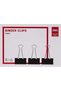41 mm Binder Clip Box Black, E38562 - 2