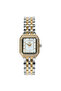 Women's 2TGP Stainless Steel Watch, White MOP Dial, Y121 Movement, Butterfly Clasp, 3ATM