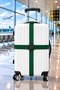 Suitcase Belt Adjustable Suitcase Belt with Safety Lock Buckle 2 Pieces 4cm X 200cm - 4