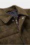 Modern Cut Basic Suede Coat