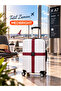 Suitcase Belt Adjustable Suitcase Belt with Safety Lock Buckle 2 Pieces 4cm X 200cm - 7