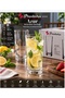 Azur Soft Drink Cocktail Glass 300 Cc Volume 13 cm Height 7.5 cm Mouth 6 cm Base Flat Quality Product - 2