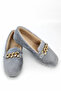 Soft Plush Stoned Lightweight Women's Slippers Ballerina Plush Shoes - 5