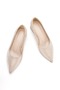 Women's Silvery Pointed-Toe Thick-Heeled Stylish Shoes and Bag Set - 6