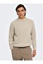 Onsjoin rlx ls raglan knit silver lining