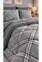 Double Sided Welsoft Quilt Sleeping Set 195X215 cm |   100% Silicone Filled |   4 Pillowcases |   Sheets