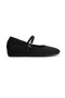 Women's Suede Wedge Heeled Casual Ballerinas - 4