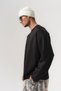 Phoenix Embroidery Detailed Crew Neck Oversize Men's Sweatshirt - 7