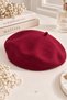 French Painter Beret Australian Wool Women's Felt Beret - 5