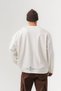 Crestline Crew Neck Oversize Men's Sweatshirt with Chest and Sleeve Detailing - 5