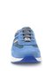 Rakerplus 3804-Matab Blue Tan 100% Leather Men's Casual Sneakers Anatomical - 4