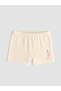 Rmz Gi̇yi̇m Farkiyla Printed Girls' Boxer Shorts