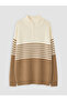 Quality Pieces from Çelebi Store Dik Roba Collar Boys' Knitwear Sweater - 3