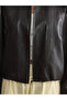I Shirt Roba Collar Women's Leather-Look Jacket from Freezen Store - 4