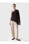 Lcw Comfort Brown Knitwear Flat Boat Neck Women's Sweater with Nevavm Difference