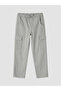 Two Mt Shop Quality Gray Plain Standard & Regular Straight-Leg Girls' Cargo Pants