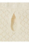 Rmz Gi̇yi̇m Farkiyla Zero Roba Collar Openwork Women's Knitwear Sweater - 5