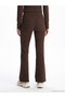 Two Mt Shop Quality Koor Sport Brown Plain Super Skinny & Extra Narrow Women's Sports Leggings - 4