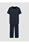 Rmz Gi̇yi̇m Farkiyla Standard Fit Men's Pajama Set - 2