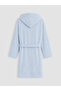 Alita City Lcw Home Blue Plain Children's Bathrobe with a Difference - 3