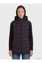 Esvab • Modern & Distinctive Women's Puffer Vest with Hood - 3