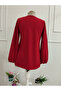 Women's Long Sleeve Crew Neck Janjan Crepe Blouse - 5