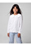 Alita City Lcw Kids White Plain Standard & Regular Girls' Shirt with a Difference