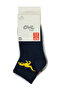 I Boys' 3-Piece Bootie Socks 2-12 Years Black from Freezen Store - 3